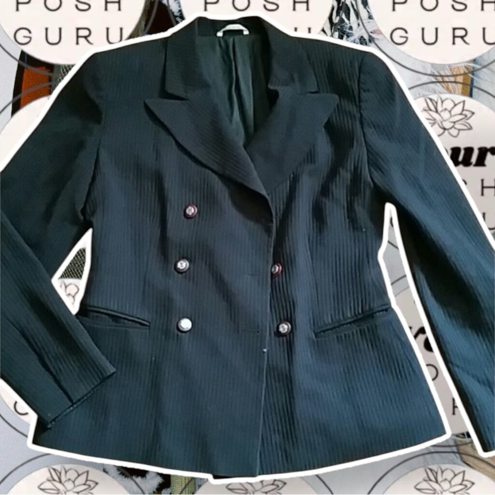 🗝️ Vintage Proper Accento by Marzotto Co. Italian blazer USA SZ6 S&ISO SIZE 8
